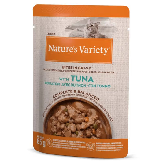 Natures Variety Adult Cat Chunks in Gravy Tuna - Wet cat food