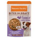 Natures Variety Bites in Gravy Perro Adulto Pavo y Judías Verdes - Comida húmeda para perro