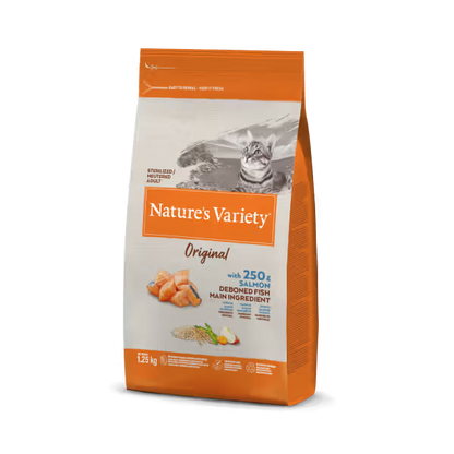 Natures Variety Healthy Grains Sterilised Cat Salmon - Dry food for sterilised cats