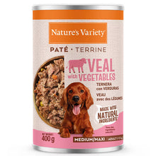 Natures Variety Paté Medium Maxi Adult Dog Veal and Vegetables - Wet dog food
