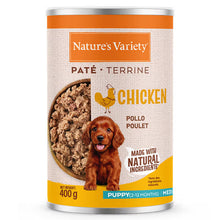Natures Variety Paté Medium Maxi Puppy Chicken - Wet food for growing dogs