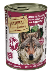 Natural Greatness Veterinary Obesity & Diabetic Perro Pollo y Pavo Grain-Free - Comida húmeda para perro con sobrepeso o diabetes