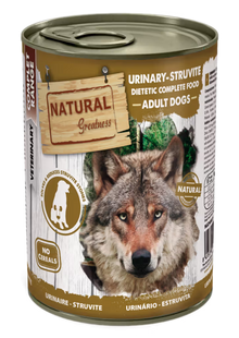 Natural Greatness Veterinary Urinary-Struvite Perro Pollo Grain-Free - Comida húmeda para perro para problemas urinarios y cálculos de estruvita
