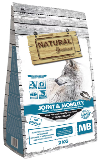 Natural Greatness Veterinary Joint & Mobility Cão Adulto Salmão Grain-Free - Ração seca para cão para suporte articular