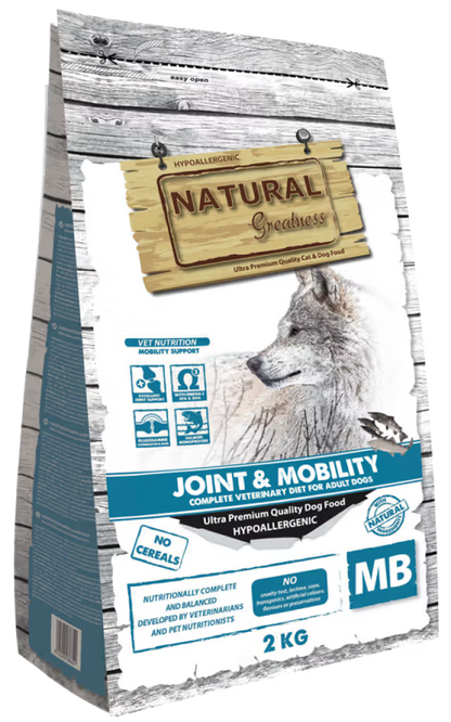 Natural Greatness Veterinary Joint & Mobility Cão Adulto Salmão Grain-Free - Ração seca para cão para suporte articular