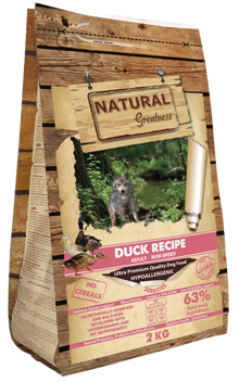 Natural Greatness Sensitive Mini Perro Adulto Pato Grain-Free - Pienso seco para perro