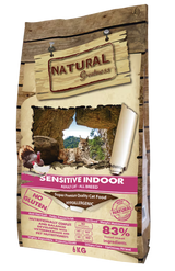Natural Greatness Sensible de Interior Gato y Gatito Pollo - Pienso seco para gato con sensibilidad digestiva