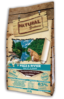 Natural Greatness Field & River Cat and Kitten Salmon and Lamb Grain-Free - Dry cat food