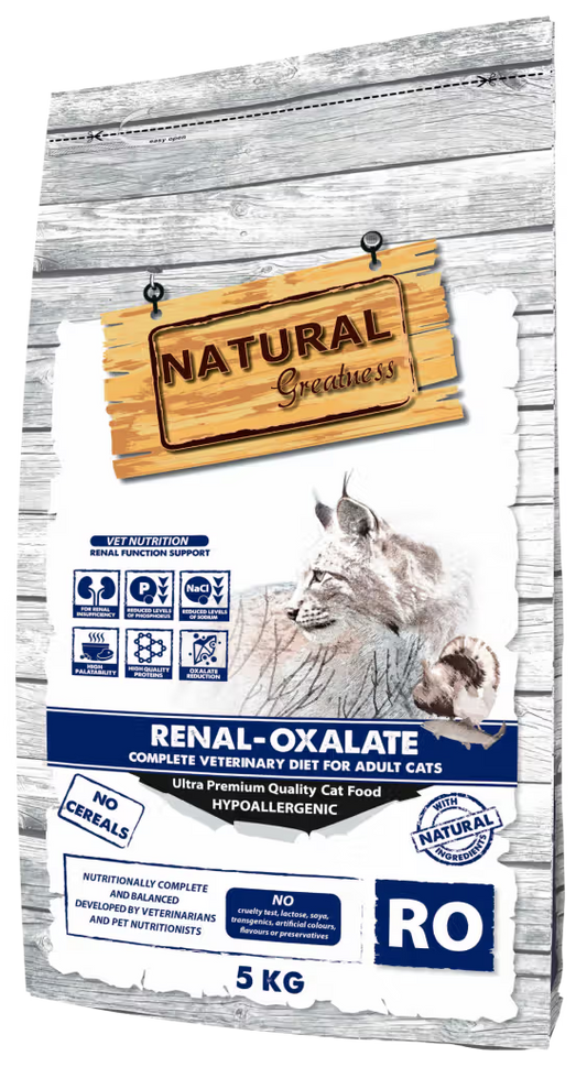 Natural Greatness Veterinary Renal-Oxalate Gato Adulto Pollo Grain-Free - Pienso seco para gato con insuficiencia renal