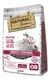 Natural Greatness Veterinary Obesity Adult Cat Grain-Free Turkey - Dry food for overweight cats