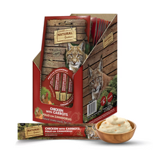 Natural Greatness Creamy Vision Support Gato Pollo y Zanahoria Grain-Free - Snack para gato para la visión