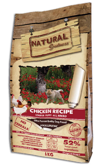 Natural Greatness Starter Perro Cachorro Pollo Grain-Free - Pienso seco para perro