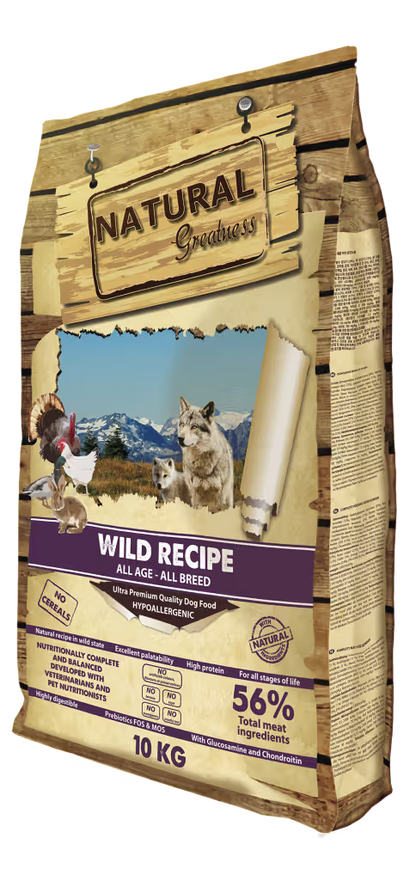 Natural Greatness Wild Dog Duck, Turkey and Chicken Grain-Free - Dry dog food