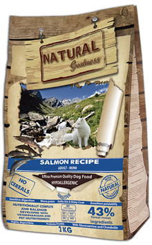 Natural Greatness Salmon Sensitive Mini Cão Adulto Salmão Grain-Free - Ração seca para cão com sensibilidade