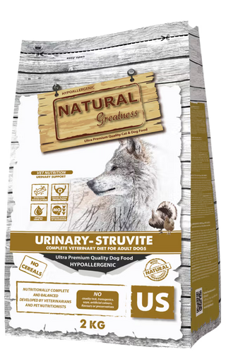 Natural Greatness Veterinary Urinary-Struvite Perro Pavo y Pollo Grain-Free - Pienso seco para perro con problemas urinarios