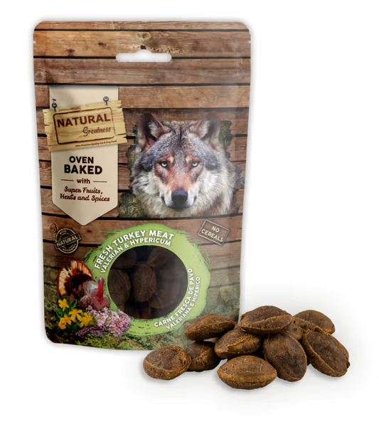 Natural Greatness Calming Support Cão Adulto Grain-Free Peru - Snack para cão