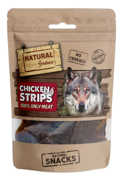 Natural Greatness Chicken Strips Perro Pollo - Snack para perro
