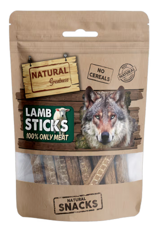 Natural Greatness Lamb Sticks Cão Borrego - Snack para cão