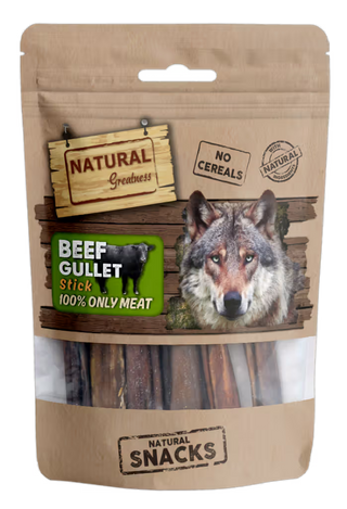 Natural Greatness Perro Esófago de Bovino - Snack para perro