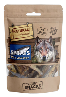 Natural Greatness Sprats Perro Espadines - Snack para perro