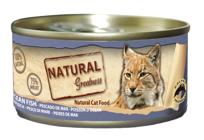 Natural Greatness Ocean Fish Gato Caballa y Atún - Comida húmeda para gato