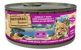Natural Greatness Gato Adulto Conejo, Pato, Zanahorias y Manzanilla - Comida húmeda para gatos