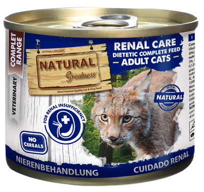 Natural Greatness Veterinary Renal Cat Chicken - Wet cat food for renal insufficiency