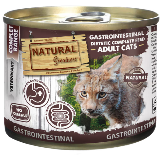 Natural Greatness Veterinary Gastrointestinal Cat Turkey - Wet food for cats with gastrointestinal problems