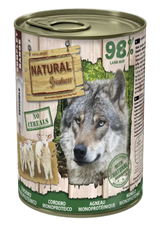 Natural Greatness Monoprotein Cão Adulto Cordeiro - Ração húmida para cão