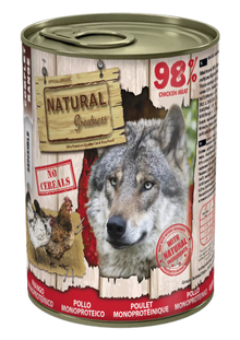 Natural Greatness Monoprotein Perro Adulto Pollo - Comida húmeda para perro