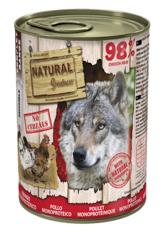 Natural Greatness Monoprotein Adult Dog Chicken - Wet dog food