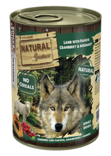 Natural Greatness Cão Borrego, Papaia, Arandos e Alecrim - Ração húmida para cão