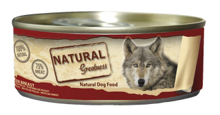 Natural Greatness Perro Pechuga de Pollo - Comida húmeda para perro