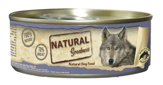 Natural Greatness Ocean Fish with Kelp Perro Pescado - Comida húmeda para perro