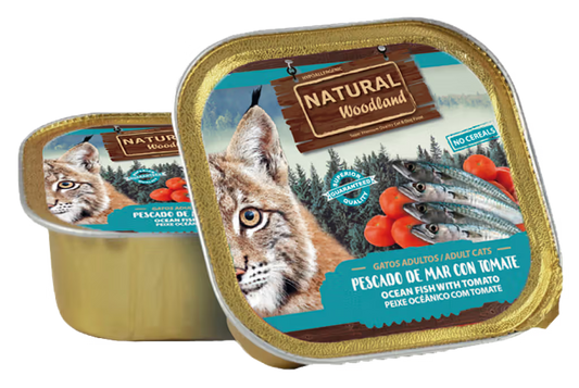 Natural Woodland Cat Grain-Free Ocean Fish and Tomato - Wet cat food