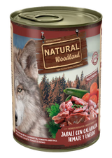 Natural Woodland NW Cão Grain-Free Javali, Curgete, Tomate e Endro - Ração húmida para cão