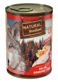 Natural Woodland NW DOG Perro Grain-Free Pato, Albaricoque y Trufa - Comida húmeda para perro
