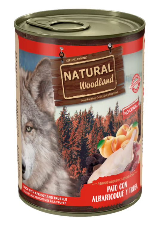 Natural Woodland NW DOG Dog Grain-Free Duck, Apricot and Truffle - Wet dog food
