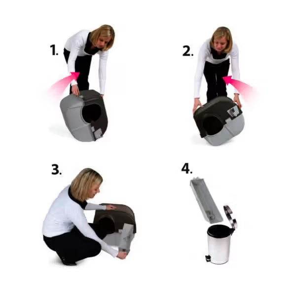 Omega Paw - Roll N'Clean Litter Box - WC para gato