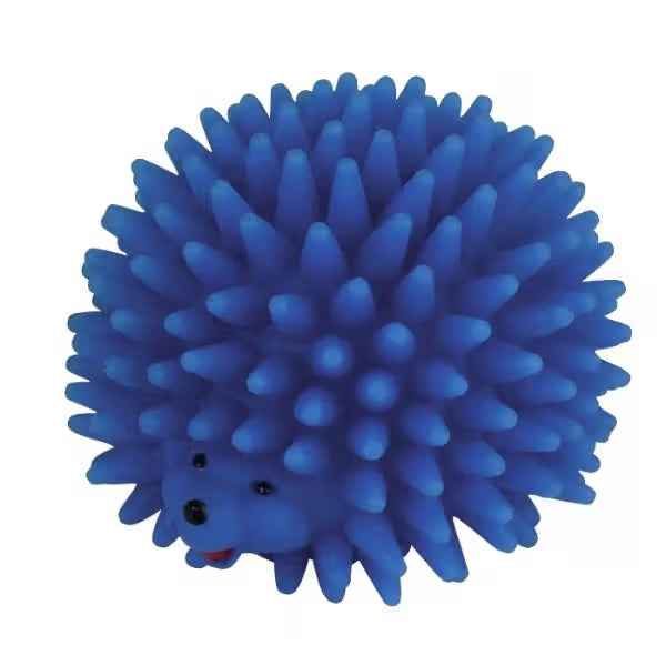 Kerbl Ouriço de borracha com som - Brinquedo para cão