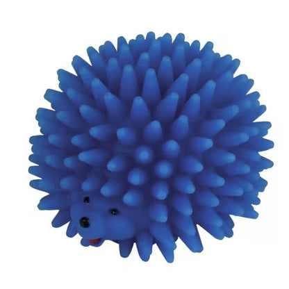 Kerbl Ouriço de borracha com som - Brinquedo para cão