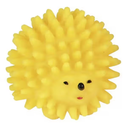 Kerbl Ouriço de borracha com som - Brinquedo para cão