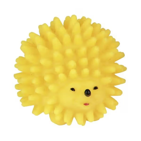 Kerbl Ouriço de borracha com som - Brinquedo para cão