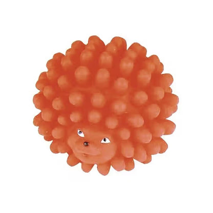 Kerbl Ouriço de borracha com som - Brinquedo para cão