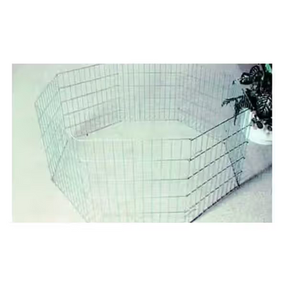 Ribecan Parque Cachorros de 8 Painéis 107x60cm - Dog playpen