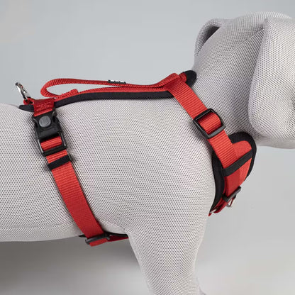 Duvo Plus Explor Classic Vermelho - Peitoral em Y para cão