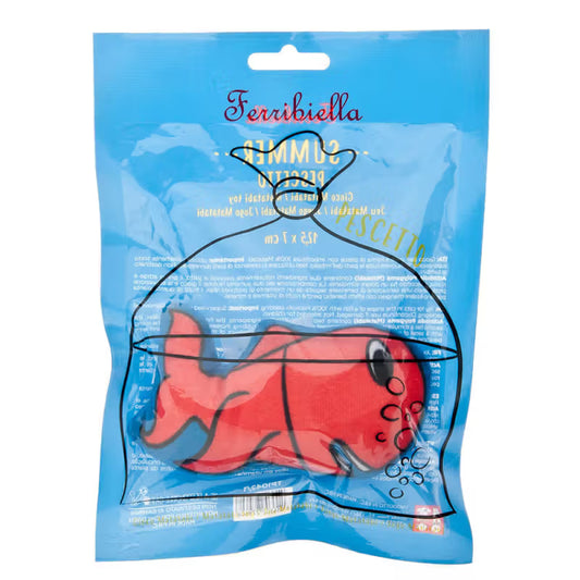 Ferribiella Peixe de tecido com matatabi - Cat toy with matatabi