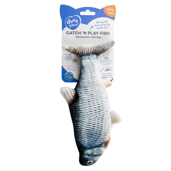 Duvo Plus Peixe Interativo - Interactive cat toy