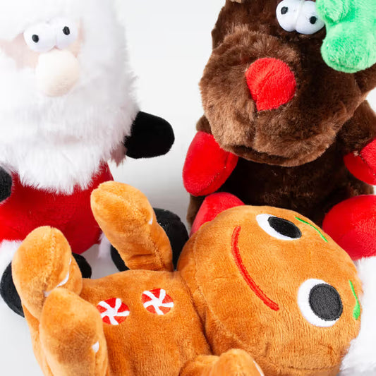 Duvo Plus - Peluche de Navidad con sonido para perro