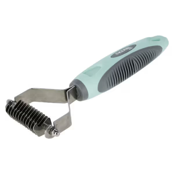 Kerbl Thinning Comb Turquoise Blue